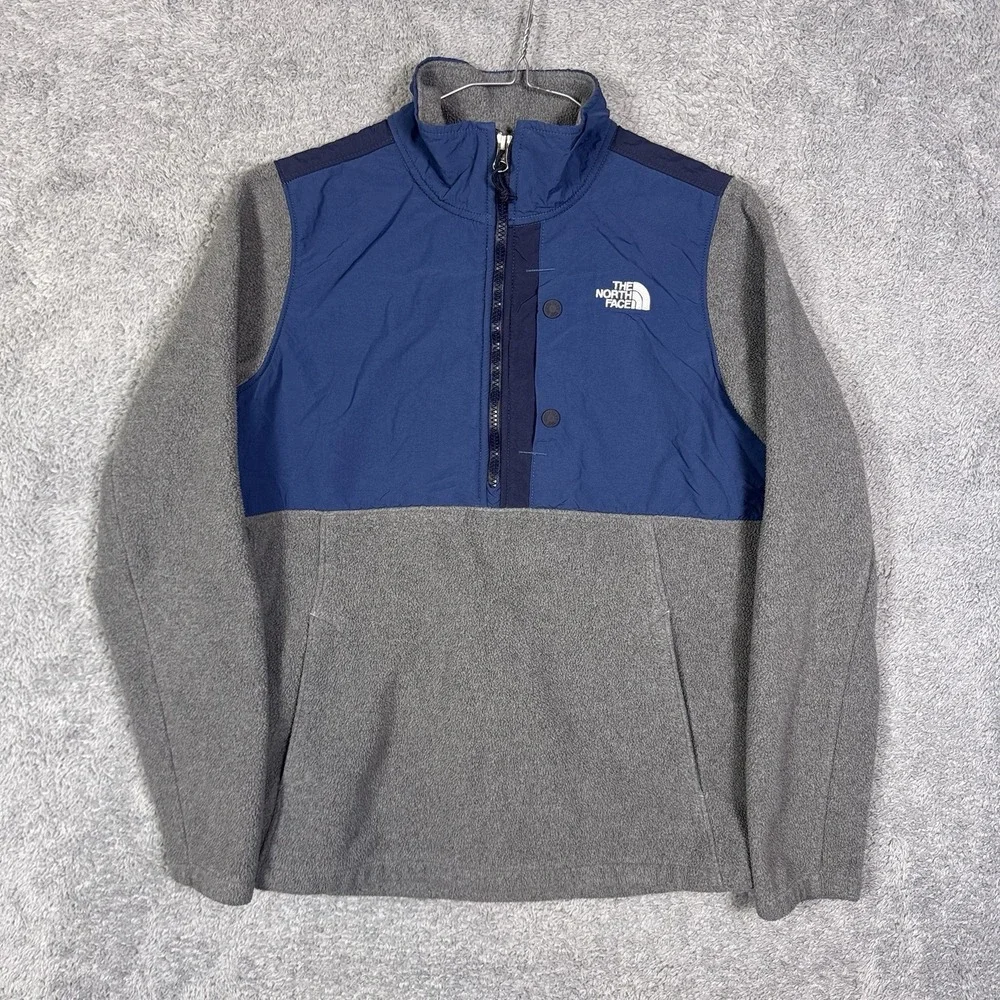 North‎ Face Denali Jacket Womens M 1/2 Zip Fleece Pullover Tech Anorak Heavy